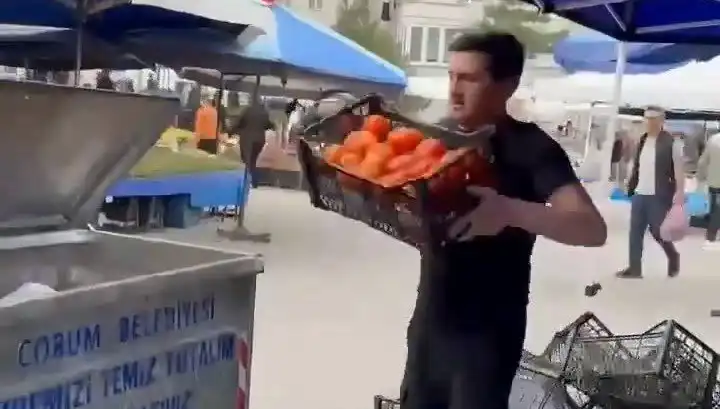 Domatesleri Çöpe Döken Pazarcıya Uygulanan Rekor Ceza Nedir?