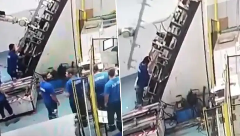 Fabrikada Can Pazarı: Makine Sırtına Saplanarak Hayatlarını Tehlikeye Attı!