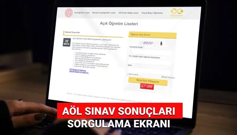AÖL Sınav Sonuçları 2025: Sorgulama Ekranı Ne Zaman Açıklanacak?