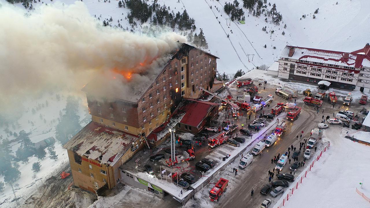 Kartalkaya'da Otel Yangını Faciası: 10 Ölü, 32 Yaralı